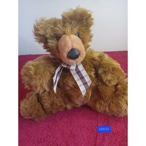 Vintage FAO SCHWARZ FIFTH AVENUE Plush Teddy Bear 9” Plush, super soft